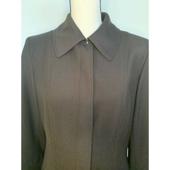 Etcetera Coat Brown Wool Blend - Picture 4 of 9